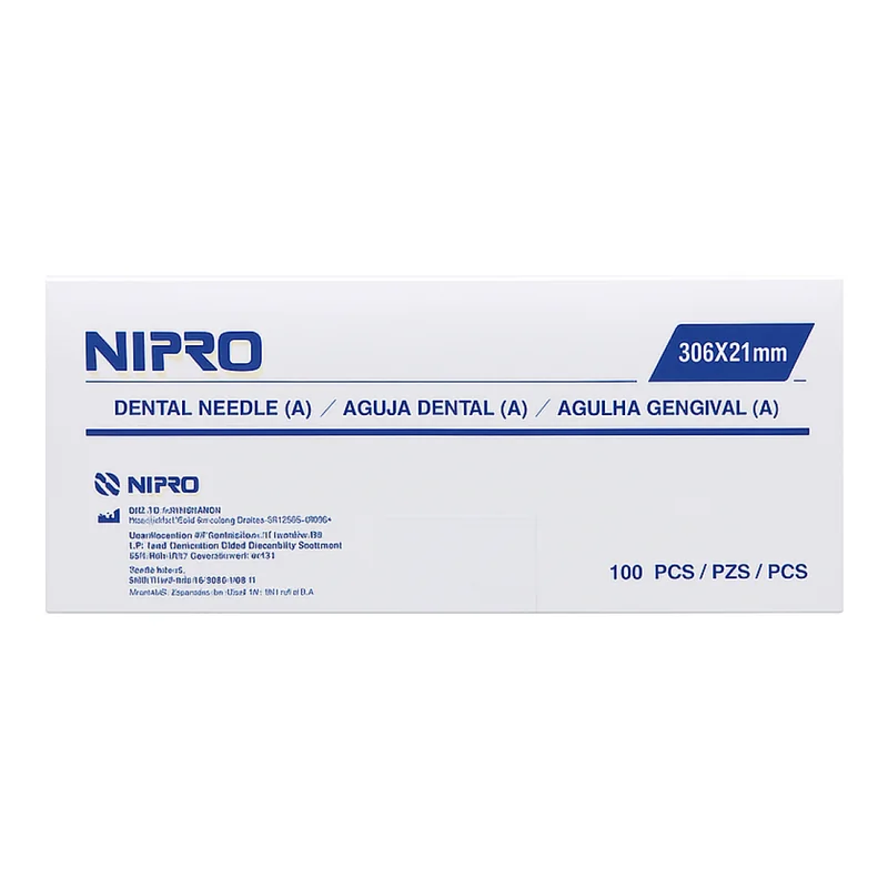 La Aguja Dental Nipro 30G x 21 mm en Lima Peru - Webley
