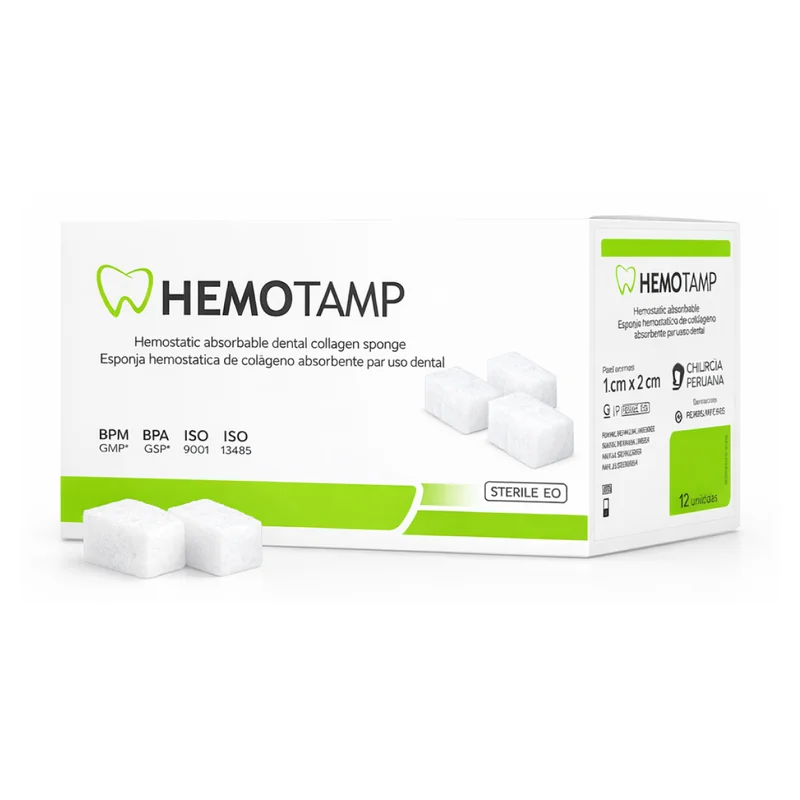 La esponja hemostática de colágeno Hemotamp en Lima Peru - Webley