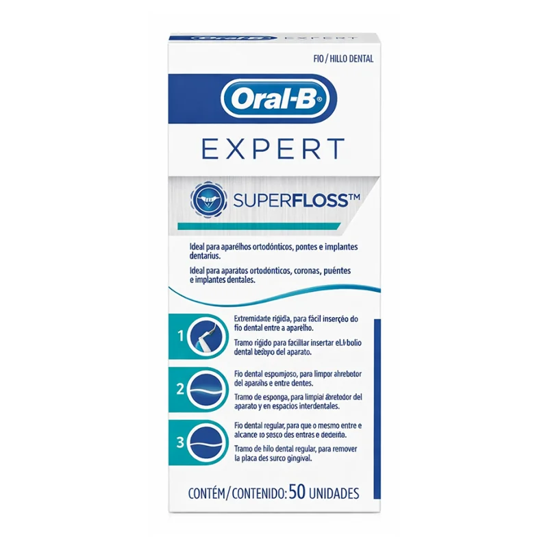Cepillos OB Expert SuperFloss Oral-B en Lima Peru - Webley