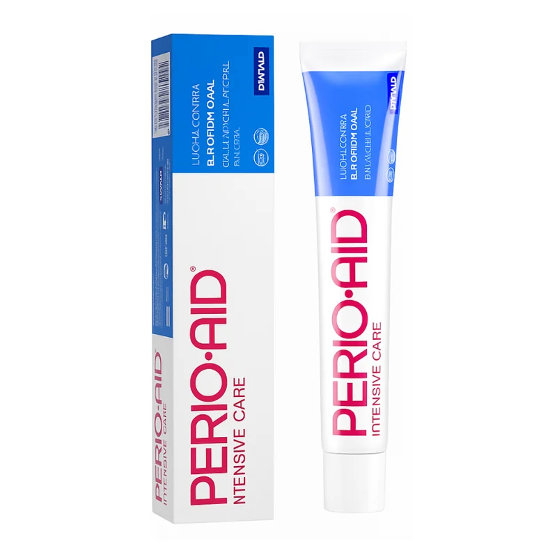 El Perio-Aid Intensive Care Gel Dentífrico 75 ml — equipo médico en Lima, Perú | Webley