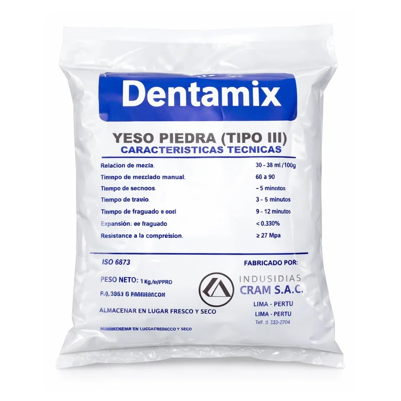 El yeso tipo III Dentamix en Lima Peru - Webley