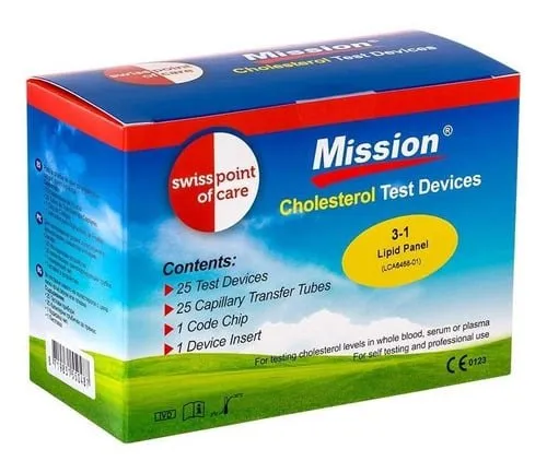Tiras Reactivas – Perfil Lipídico Mission en Lima Peru - Webley