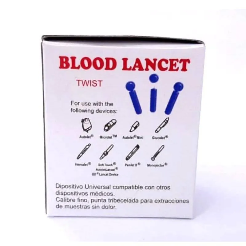Lancetas no retráctiles — equipo médico en Lima, Perú | Webley