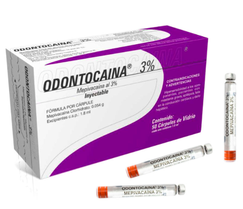 ODONTOCAINA 3% en Lima Peru - Webley