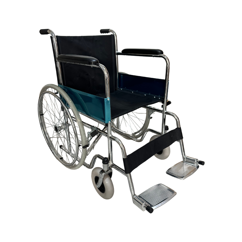 Silla de Ruedas Estándar Clásica con Aros Rayo en Lima Peru - Webley
