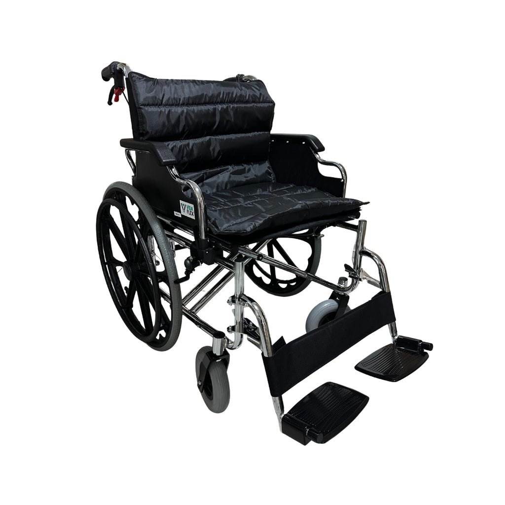 Silla de Ruedas Bariátrica Reforzada para Obesidad y Sobrepeso — equipo médico en Lima, Perú | Webley