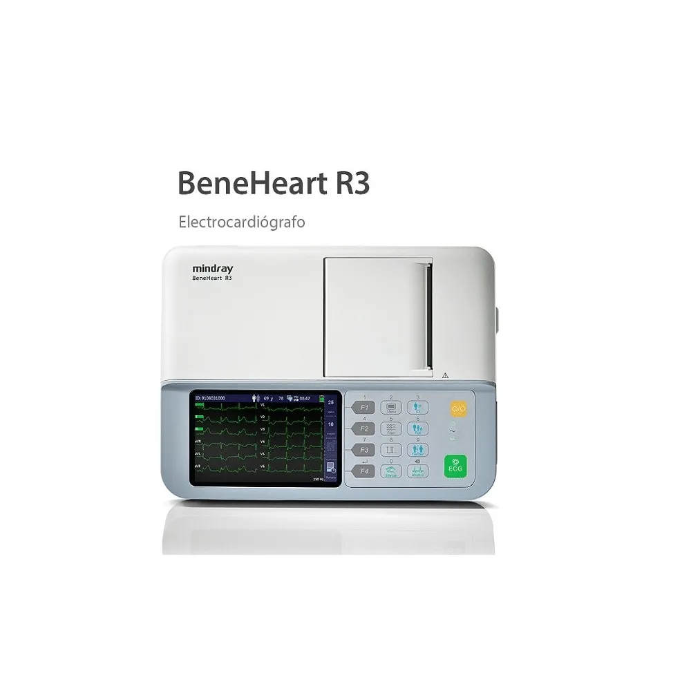 Electrocardiógrafo Mindray BeneHeart R3 en Lima Peru - Webley
