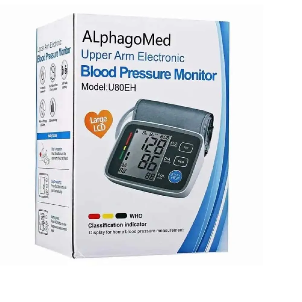 Tensiómetro digital de brazo Alphagomed en Lima Peru - Webley