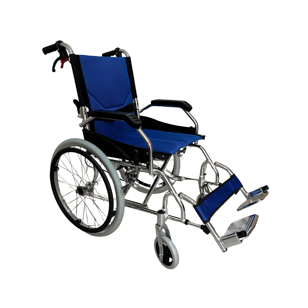 Silla de Ruedas Clásica de Paseo Plegable de Aluminio en Lima Peru - Webley