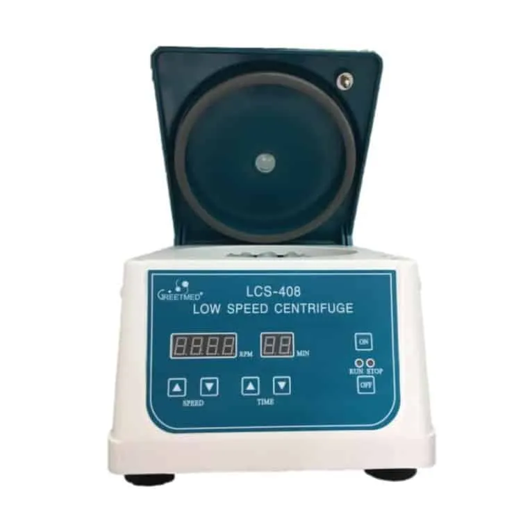 Centrífuga Digital de 8 tubos GREETMED LSC-408 — equipo médico en Lima, Perú | Webley