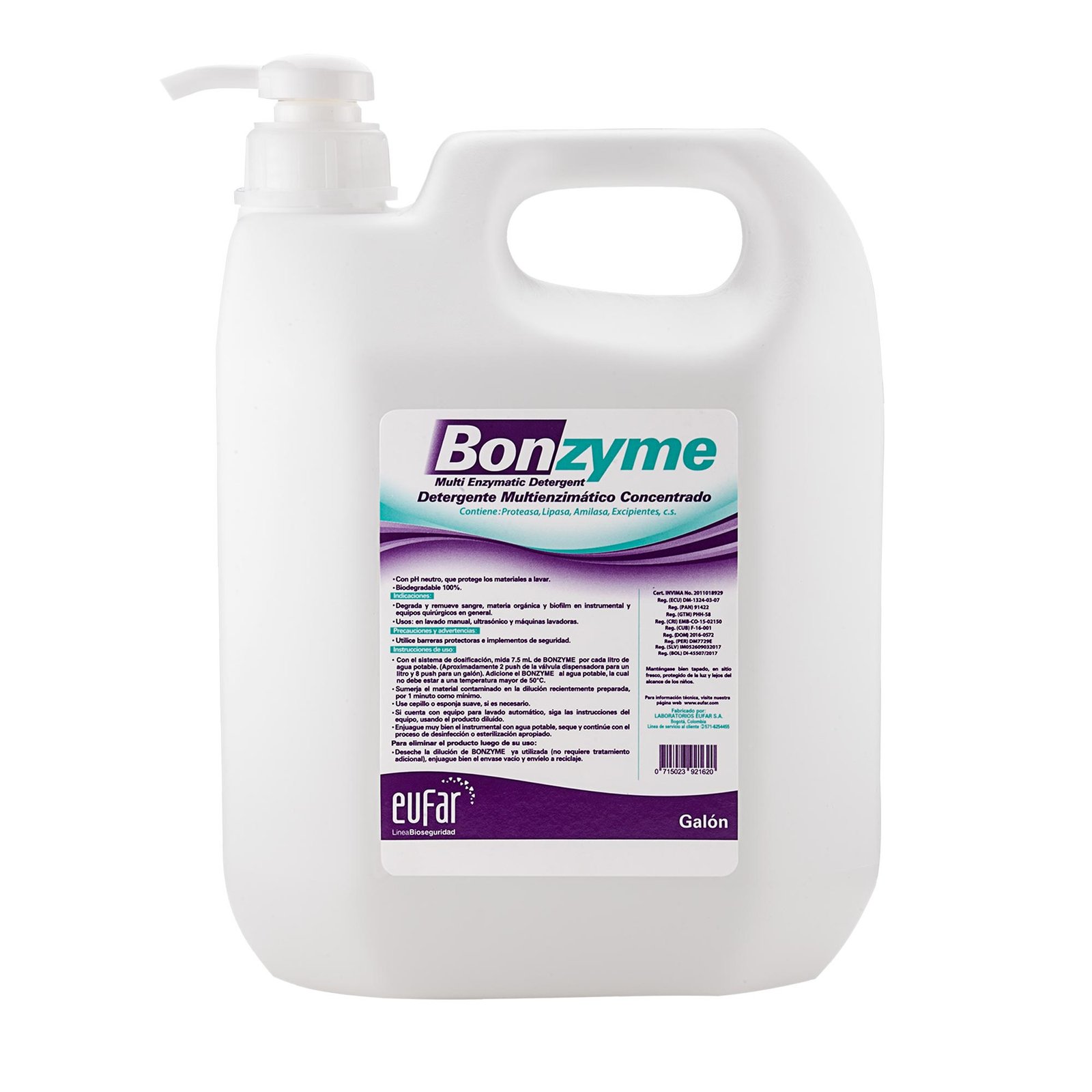 BONZYME (Detergente Multienzimático) – Galón en Lima Peru - Webley