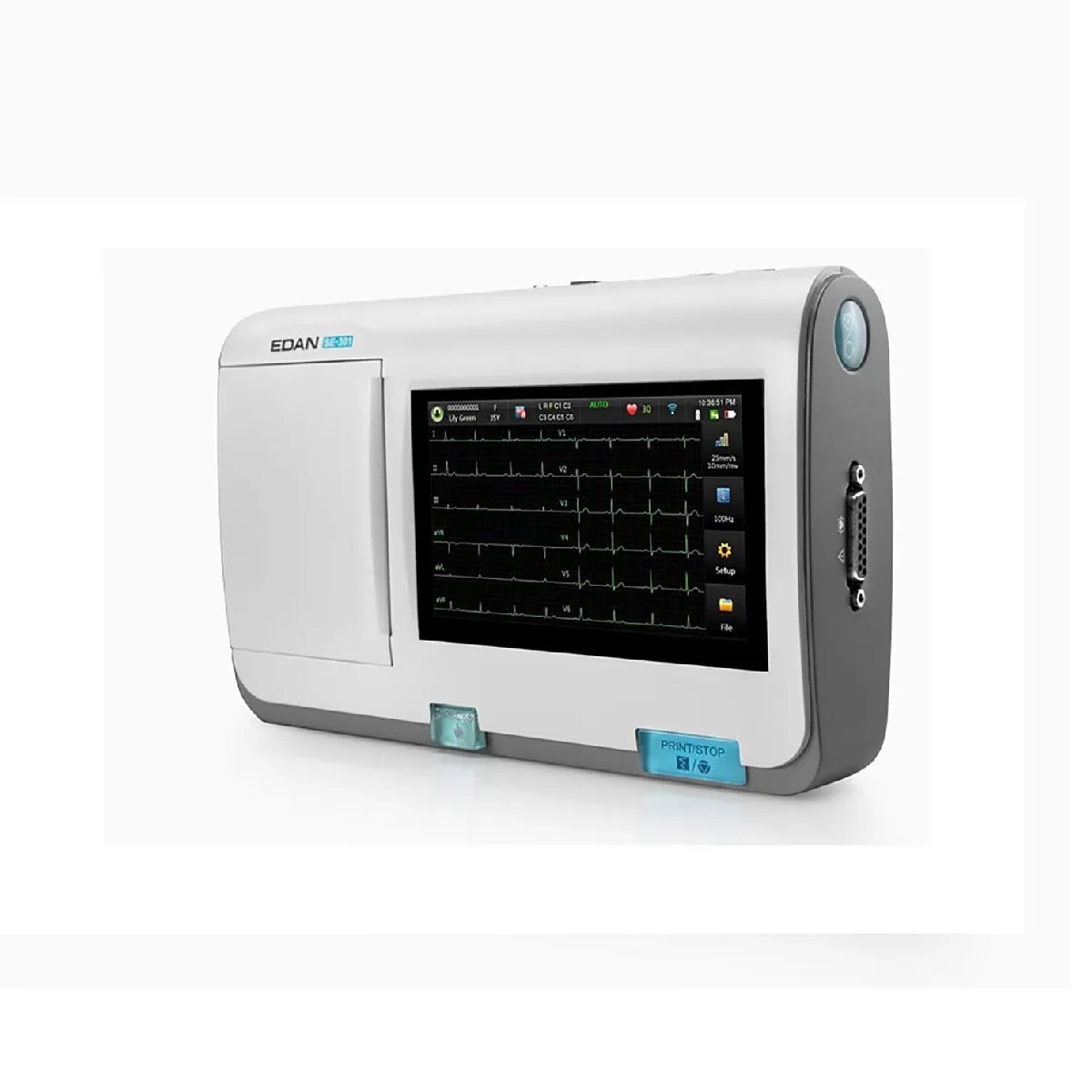 Electrocardiógrafo Edan SE‑301 en Lima Peru - Webley