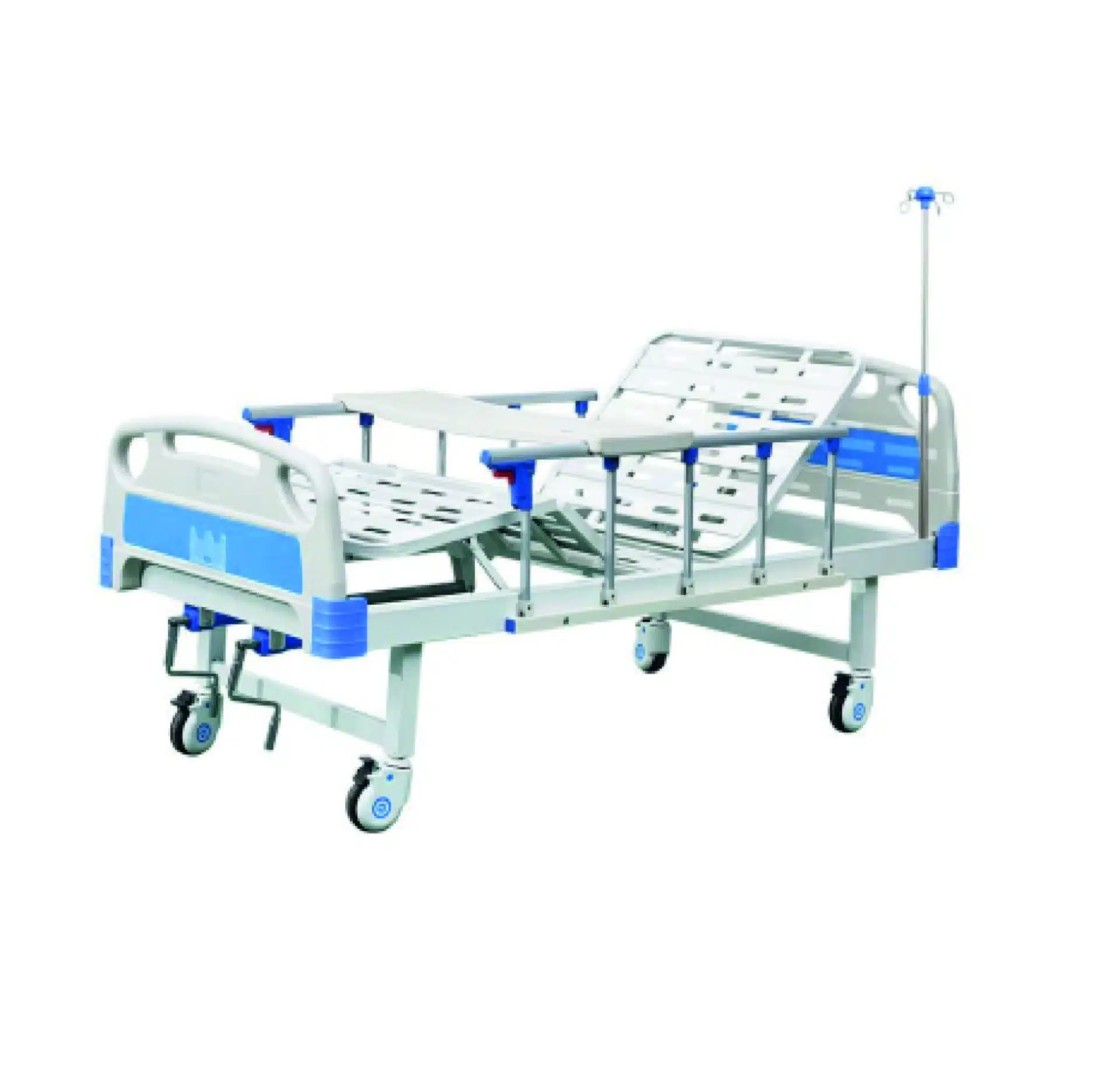 CAMA HOSPITALARIA CON DOS MANIVELAS TITANIUM MEDICAL en Lima Peru - Webley