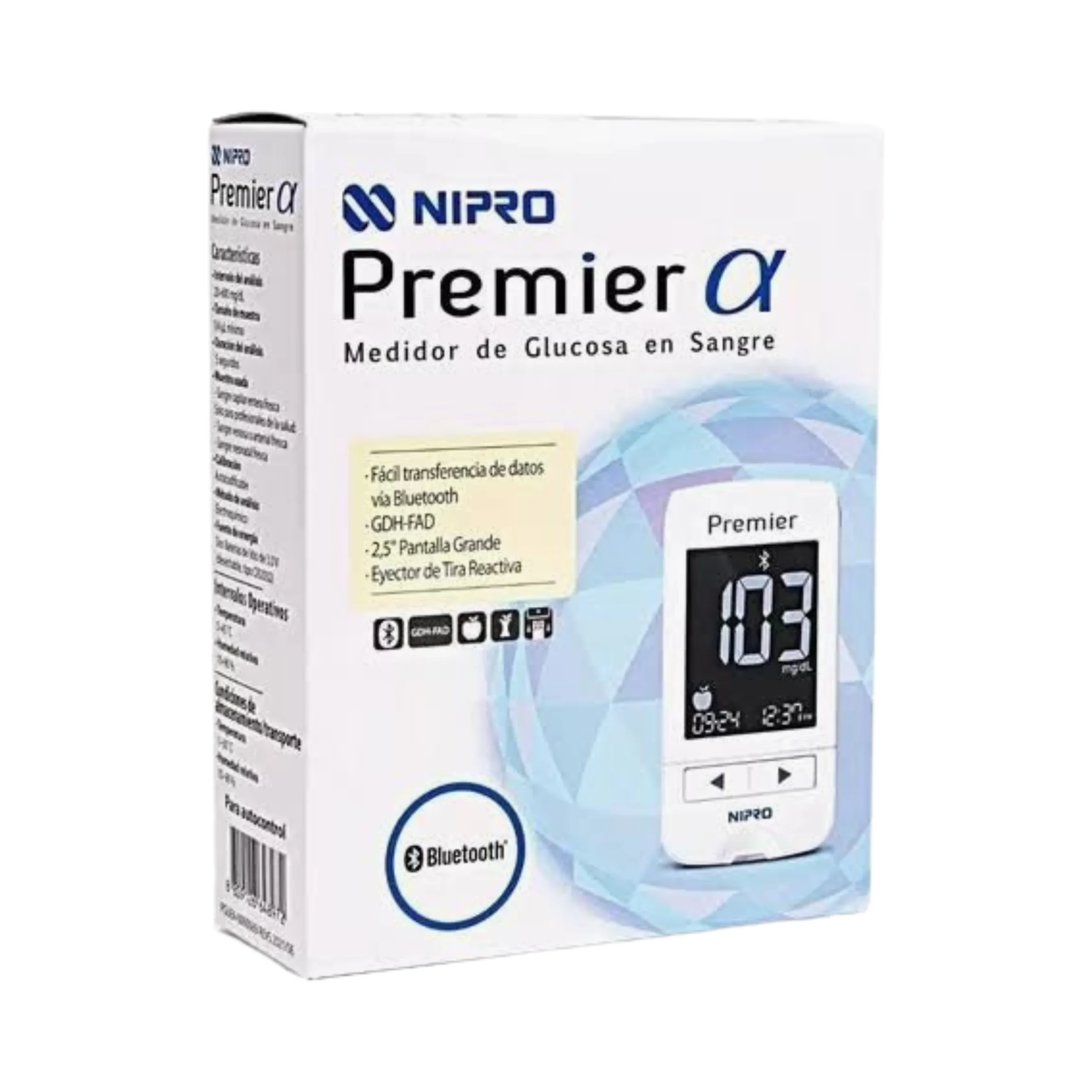 GLUCOMETRO NIPRO PREMIER — equipo médico en Lima, Perú | Webley