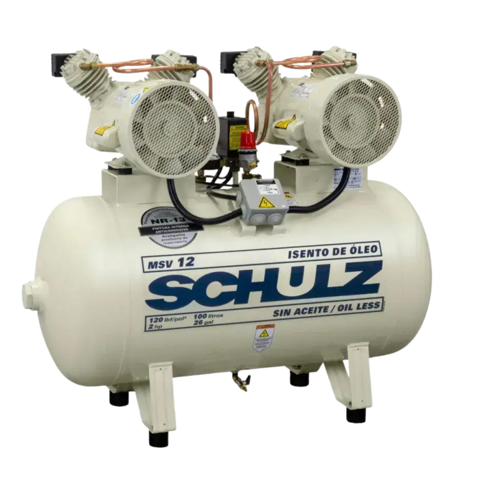 Compresora Dental 2 Hp – 100 Litros - SCHULZ — equipo médico en Lima, Perú | Webley