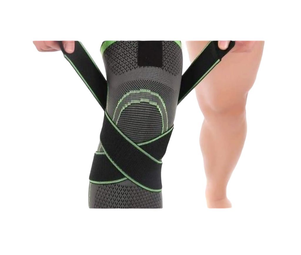 Rodillera Deportiva con Cintas de Soporte Ortopédica — Férulas Ortopédicas en Lima, Perú