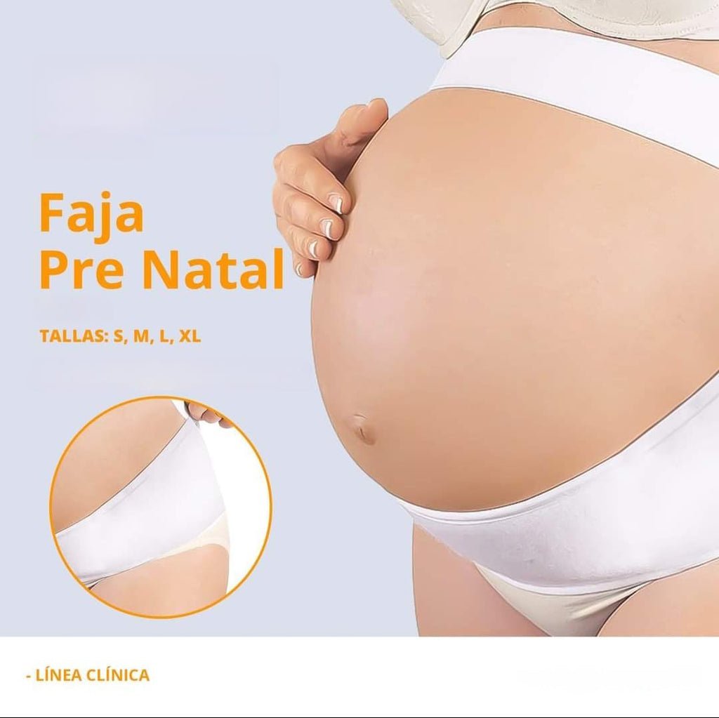 Faja Pre Natal con Dos Bandas Soporte de Embarazo en Lima Peru - Webley