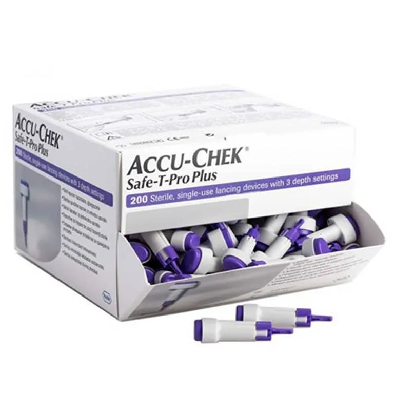Lancetas Retráctil Accu-Check Safe T Pro Plus en Lima Peru - Webley