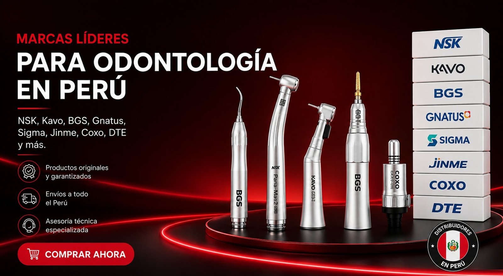 Marcas Líderes Para Odontología en Perú