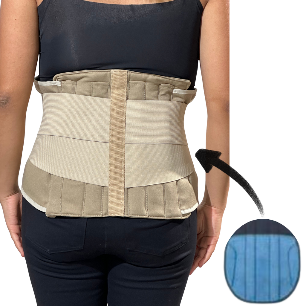 Faja Sacro Lumbar Ortopédica Semirrígida de Silicona en Lima Peru - Webley