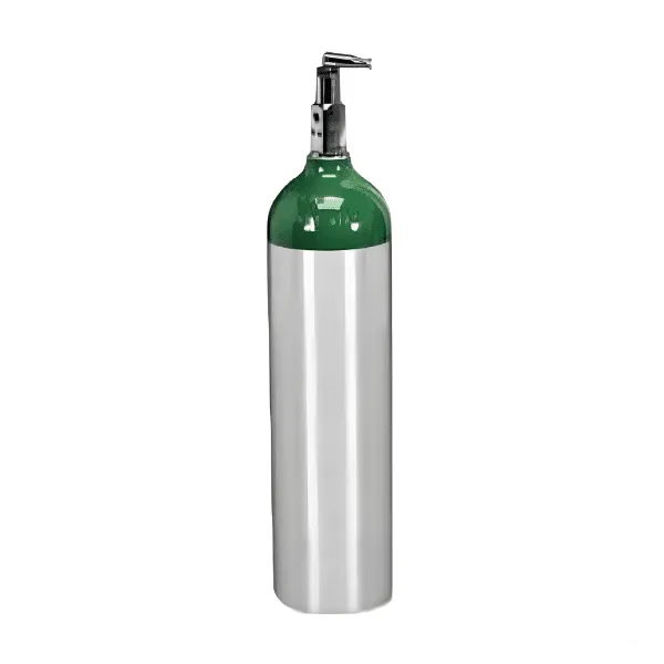 Cilindro de Aluminio de oxigeno Medicinal Tipo D en Lima Peru - Webley