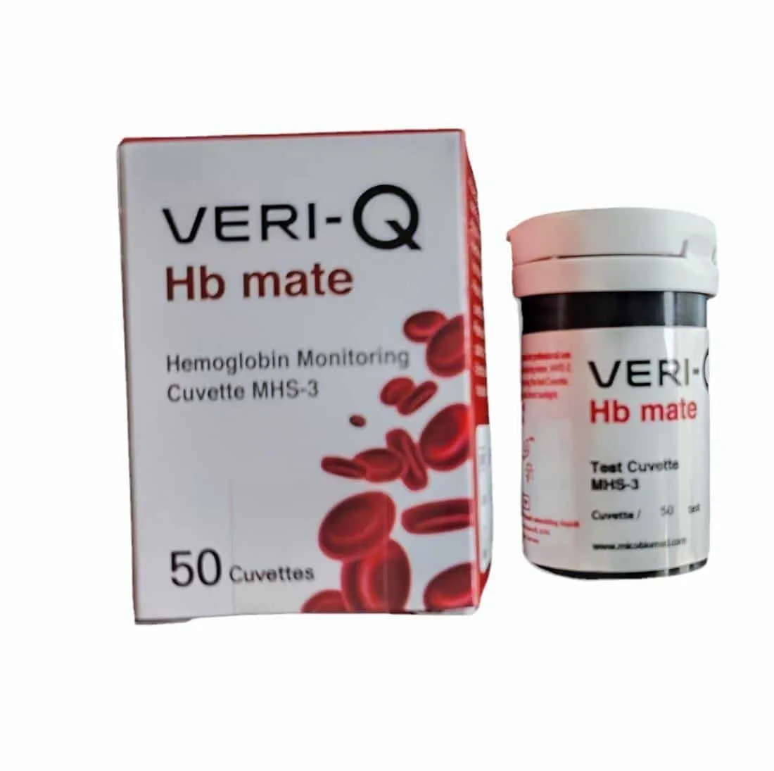Tiras reactivas – Hemoglobinómetro Veri Q Hb Mate en Lima Peru - Webley