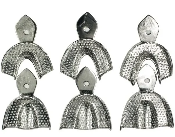 KIT CUBETAS DE ACERO IMPRESION TRAYS en Lima Peru - Webley