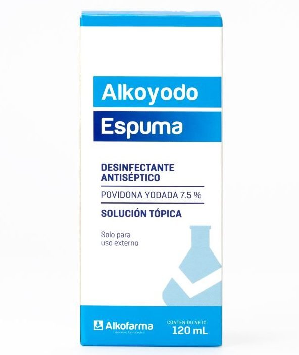 ALKOYODO ESPUMA — equipo médico en Lima, Perú | Webley