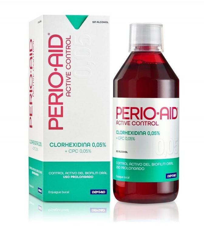PERIO- AID ACTIVE CONTROL 0.05% 500ML en Lima Peru - Webley