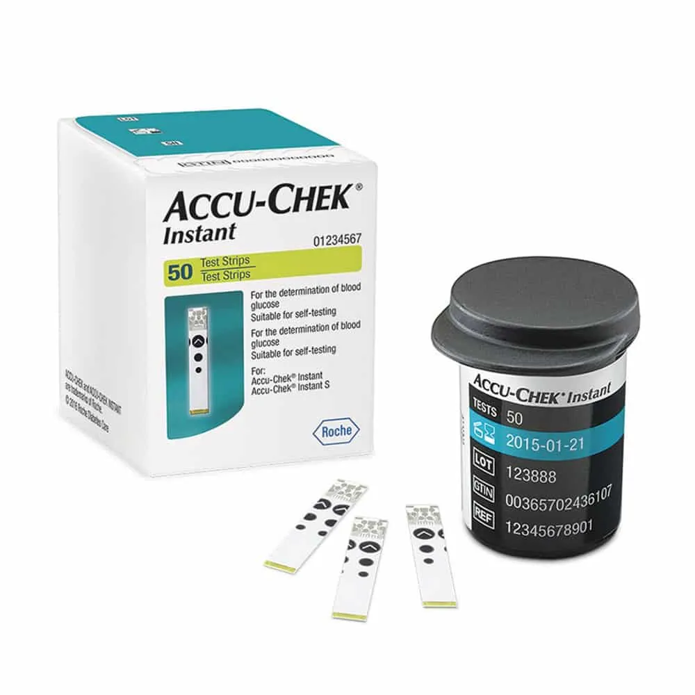Tiras Reactivas Accu-chek Instant en Lima Peru - Webley