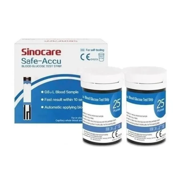 Tiras Reactivas, Glucómetro Sinocare Blanco en Lima Peru - Webley