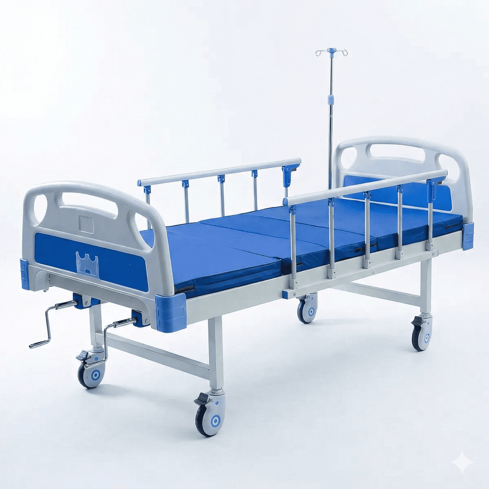 Cama Clínica Manual de 02 Manivelas - Image 2