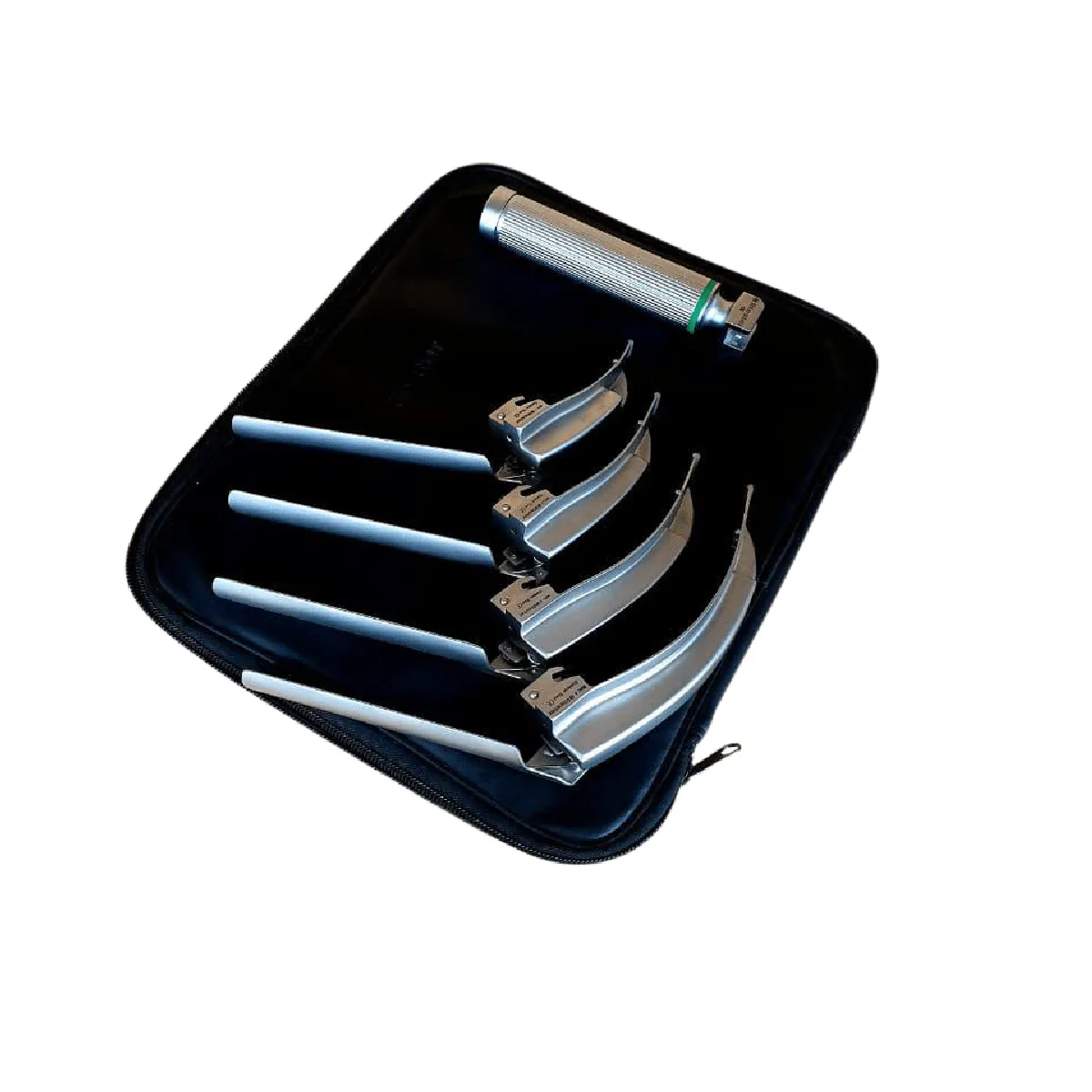 Set Laringoscopio Riester De Fibra Óptica Con Hojas Macintosh